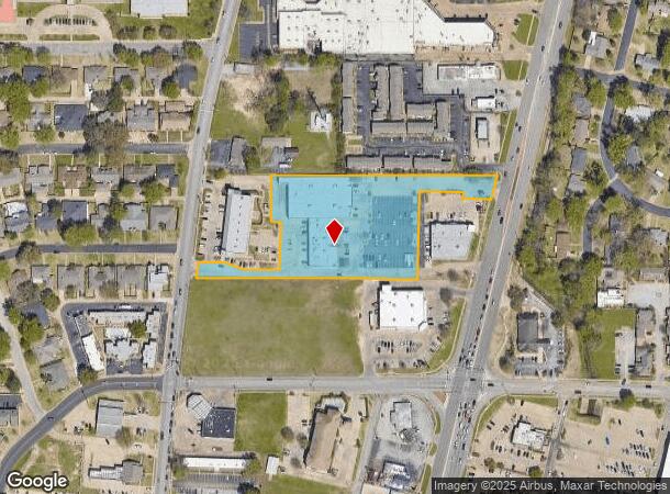 5385 S Broadway Ave, Tyler, TX Parcel Map
