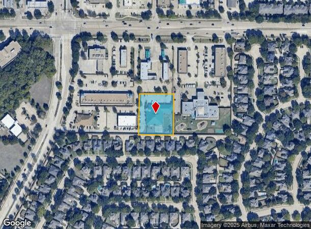 1227 W Mcdermott Dr, Allen, TX Parcel Map