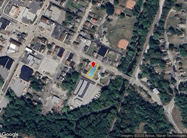  120 S Main St, Houston, PA Parcel Map