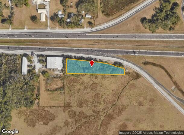  4119 S Frontage Rd, Plant City, FL Parcel Map