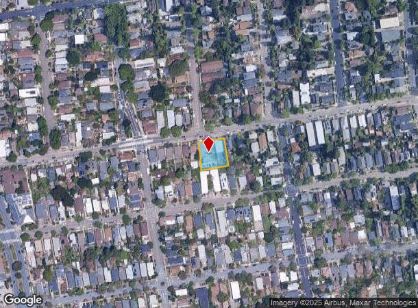  1626 Dwight Way, Berkeley, CA Parcel Map
