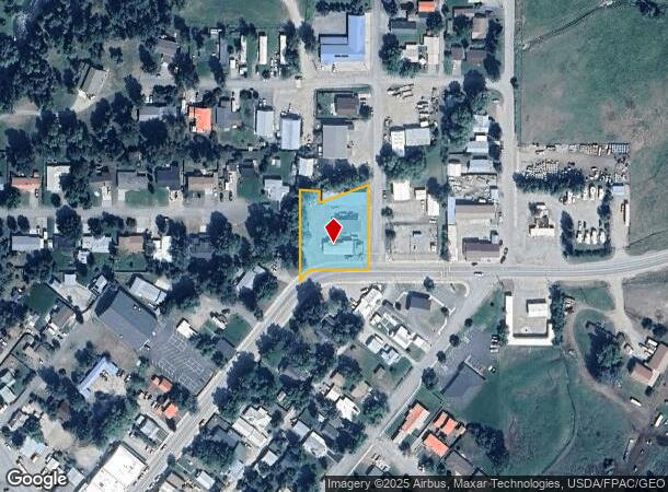  54 N Woodard Ave, Absarokee, MT Parcel Map