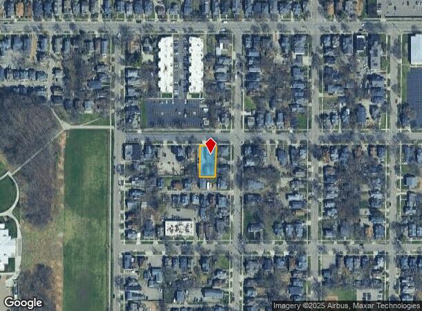 809 W Cedar St, Kalamazoo, MI Parcel Map