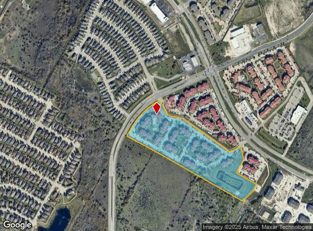 1701 S Heatherwilde Blvd, Pflugerville, TX Parcel Map