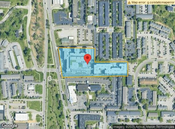  1800 N Walnut St, Bloomington, IN Parcel Map