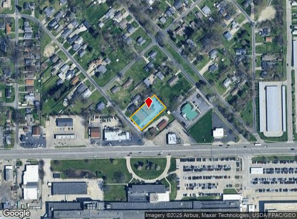 1336 Primrose Ave, Toledo, OH Parcel Map