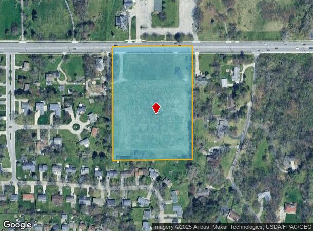 3801 Dorr St, Toledo, OH Parcel Map