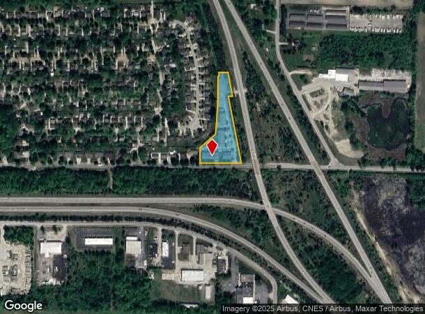  4805 E Patrick Rd, Midland, MI Parcel Map