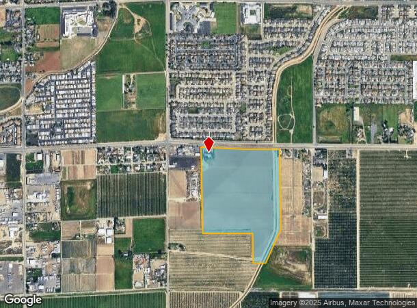  5254 E Jensen Ave, Fresno, CA Parcel Map