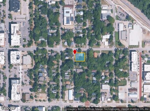  313 E 8Th St, Lawrence, KS Parcel Map