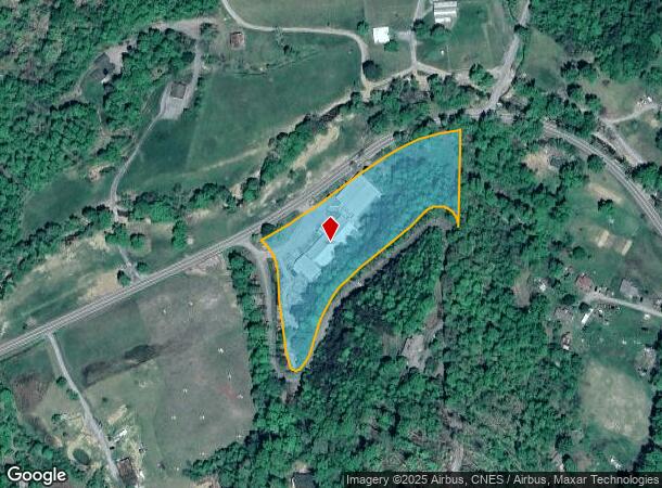 735 N Fork Rd, Black Mountain, NC Parcel Map