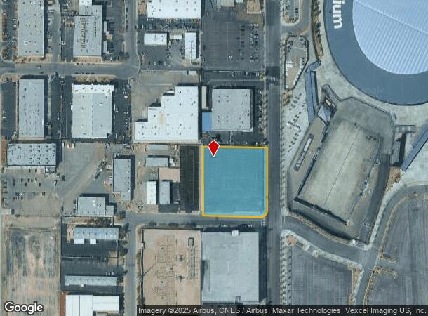  5585 Polaris Ave, Las Vegas, NV Parcel Map