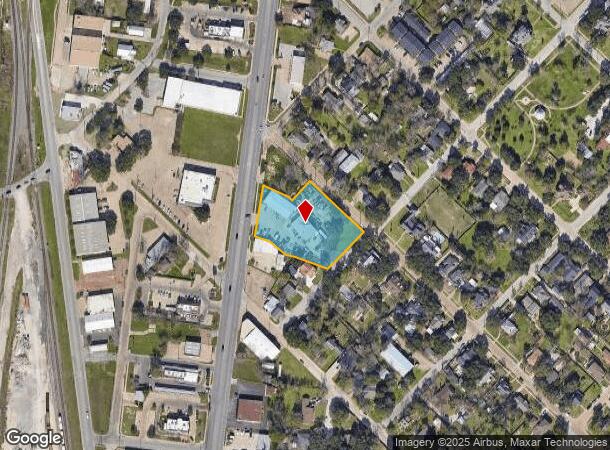  805 S Texas Ave, Bryan, TX Parcel Map