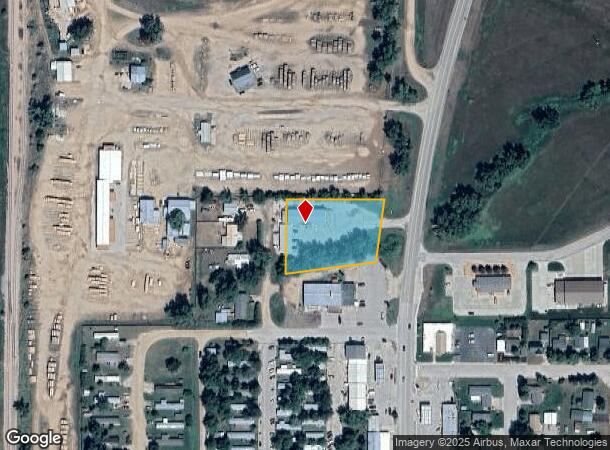 1411 Laurel St, Whitewood, SD Parcel Map
