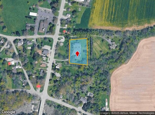 7929 Alleghany Rd, Corfu, NY Parcel Map