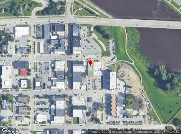  115 E 2Nd St, Cedar Falls, IA Parcel Map