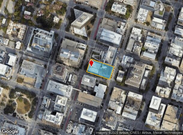  200 W 6Th St, Austin, TX Parcel Map