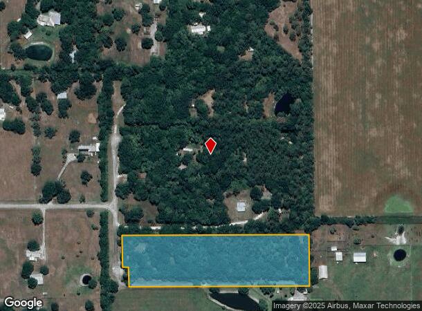  4250 Se 140Th Ave, Okeechobee, FL Parcel Map