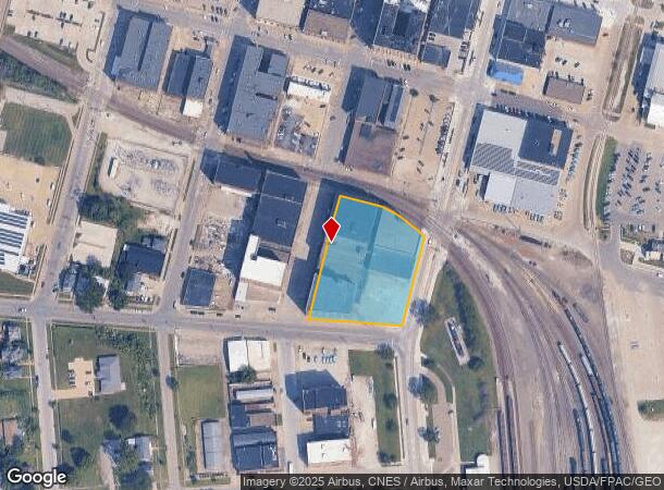 122 S 3Rd St, Burlington, IA Parcel Map