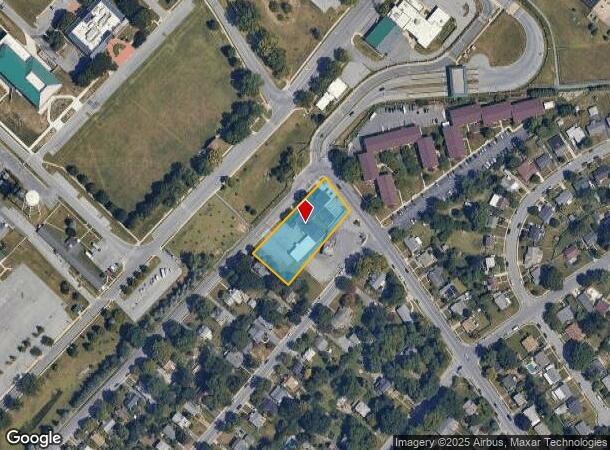  1704 W 7Th St, Frederick, MD Parcel Map