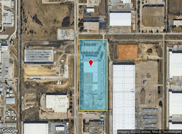 7001 Will Rogers Blvd, Fort Worth, TX Parcel Map