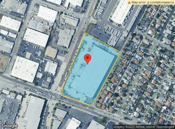  7860 Paramount Blvd, Pico Rivera, CA Parcel Map