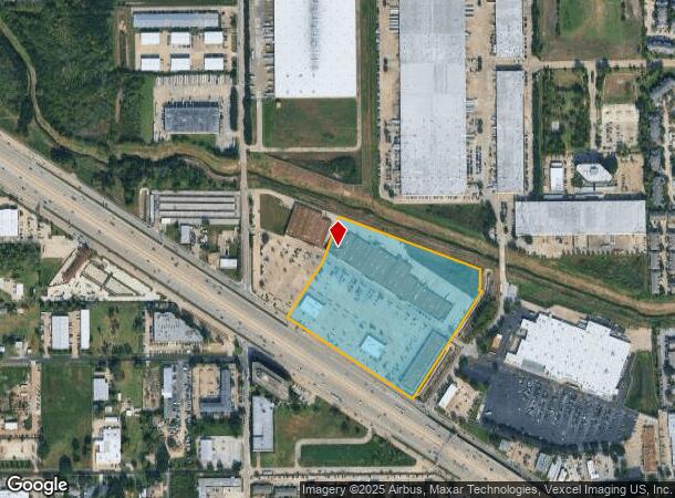  13830 Northwest Fwy, Houston, TX Parcel Map
