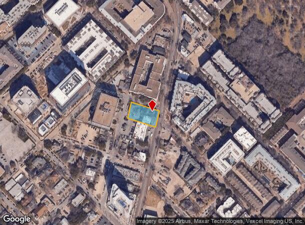  2611 Worthington St, Dallas, TX Parcel Map
