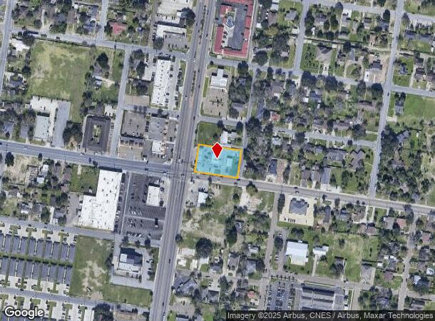  721 S Cage Blvd, Pharr, TX Parcel Map