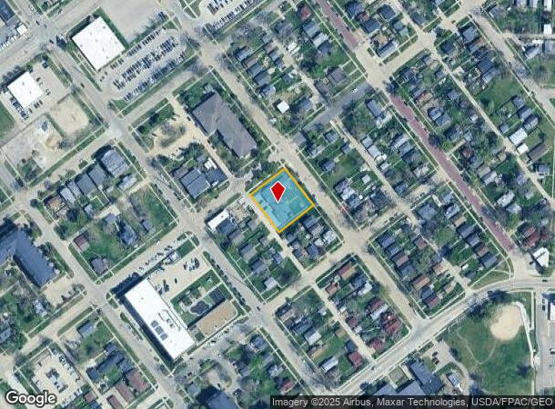 715 10Th Ave Se, Cedar Rapids, IA Parcel Map
