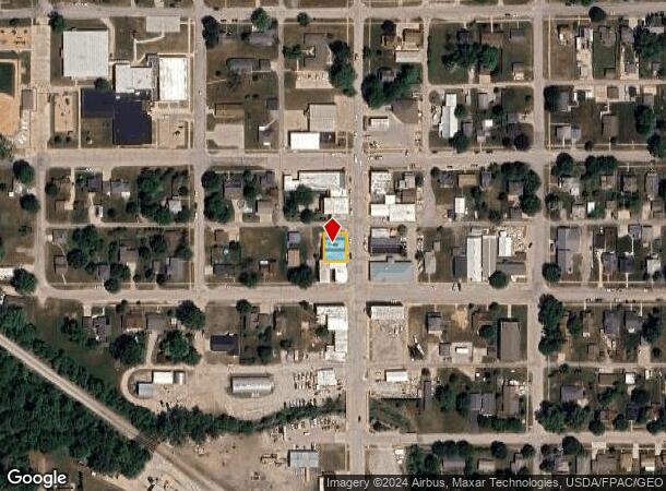  111 N Augusta Ave, Oxford, IA Parcel Map