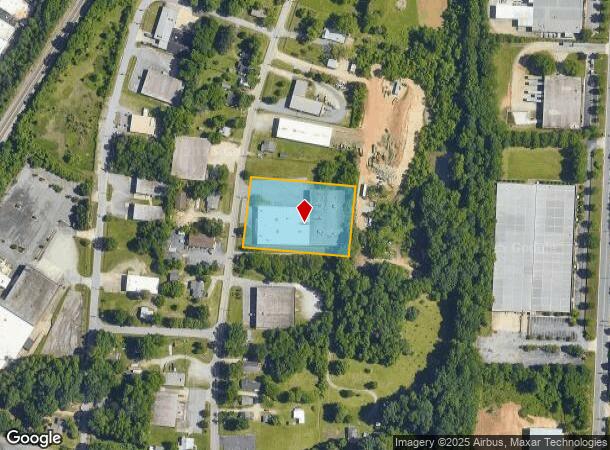 721 Old Thomasville Rd, High Point, NC Parcel Map