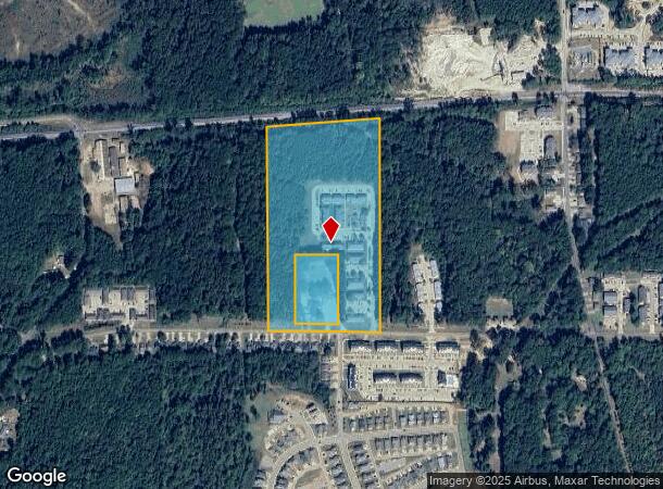  2518 W Barnett Springs Ave, Ruston, LA Parcel Map