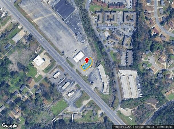  927 Forestdale Blvd, Birmingham, AL Parcel Map