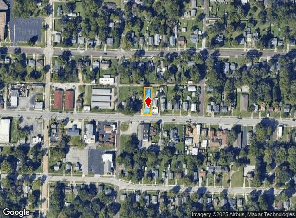 2133 W College St, Springfield, MO Parcel Map