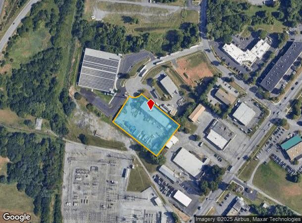 1840 Brookfield Ct, Frederick, MD Parcel Map