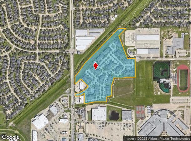  7202 Barker Cypress Rd, Cypress, TX Parcel Map