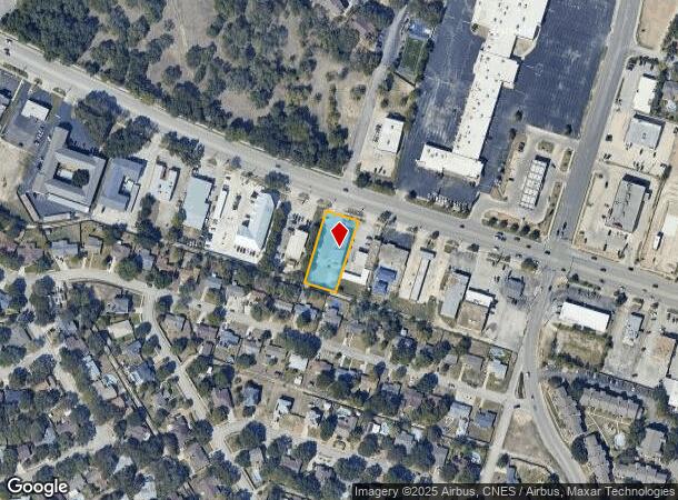  2013 Pat Booker Rd, Universal City, TX Parcel Map