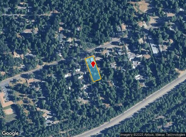 6016 Pony Express Trl, Pollock Pines, CA Parcel Map