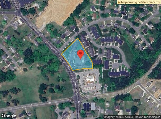  1128 S Main St, Graham, NC Parcel Map