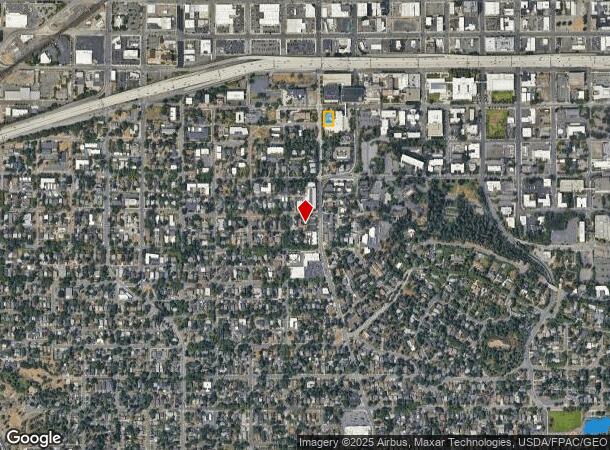  923 W 5Th Ave, Spokane, WA Parcel Map