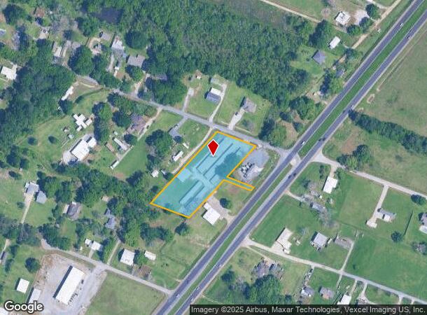 101 Bourque Rd, Lafayette, LA Parcel Map