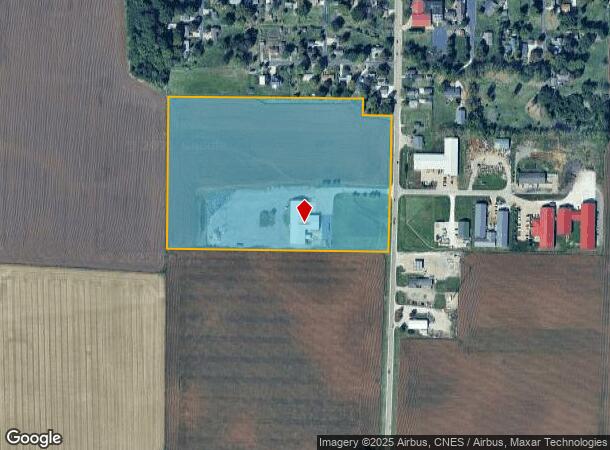  7917 N Kickapoo Edwards Rd, Edwards, IL Parcel Map