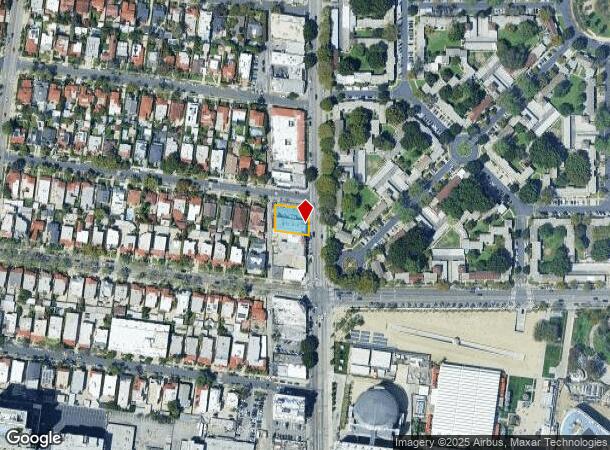 567 S Fairfax Ave, Los Angeles, CA Parcel Map