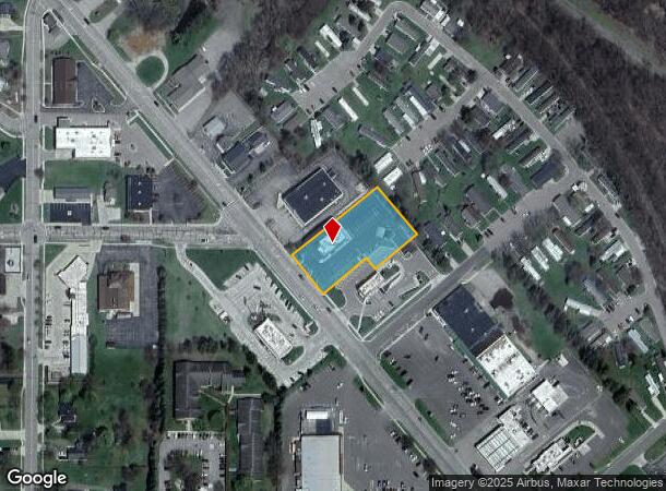  1417 E Grand River Ave, Portland, MI Parcel Map