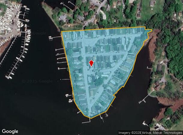 19 Shore Rd, Sparrows Point, MD Parcel Map
