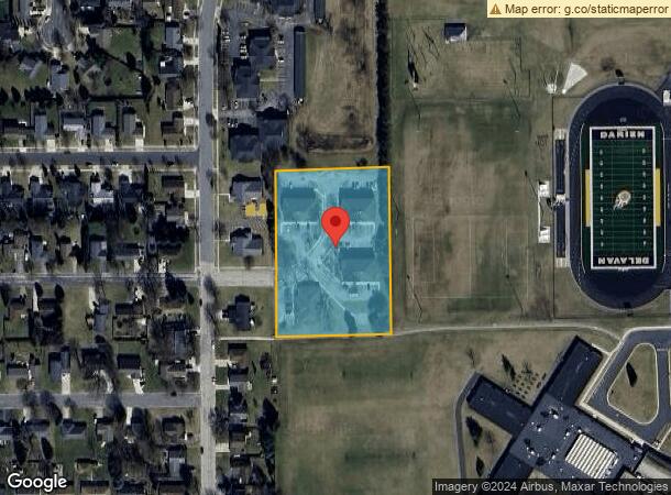  1090 Birchwood St, Delavan, WI Parcel Map