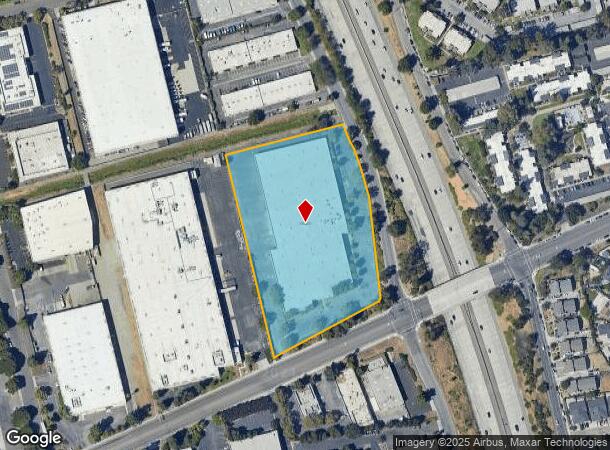  565 Sinclair Frontage Rd, Milpitas, CA Parcel Map