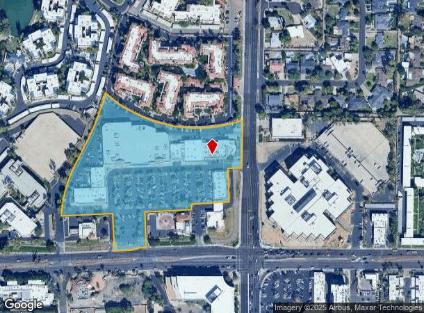 3150 E Camelback Rd, Phoenix, AZ Parcel Map