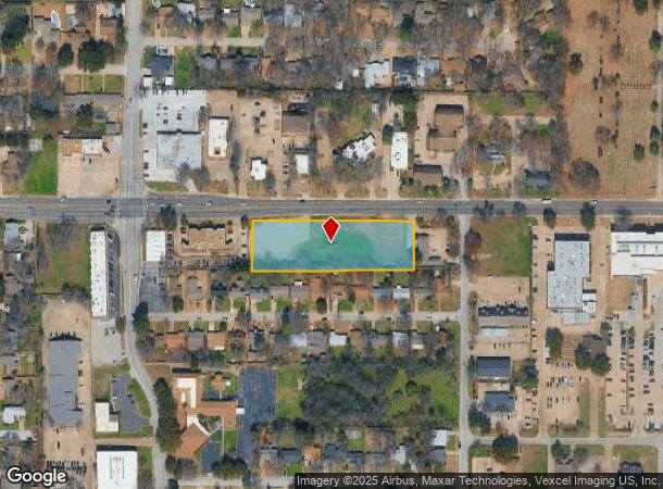 1100 W Randol Mill Rd, Arlington, TX Parcel Map